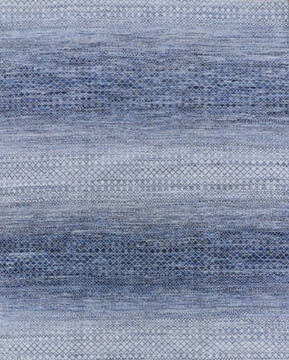 Modern-Contemporary Multicolor Hand Knotted 6'0" X 9'0"  Area Rug 902-146949