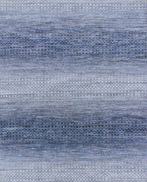 Modern-Contemporary Multicolor Hand Knotted 8'0" X 10'0"  Area Rug 902-146950