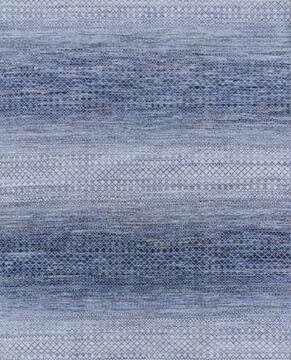 Modern-Contemporary Multicolor Hand Knotted 8'0" X 10'0"  Area Rug 902-146950