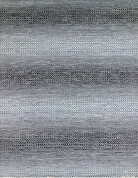 Modern-Contemporary Multicolor Hand Knotted 10'0" X 14'0"  Area Rug 902-146956