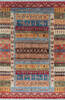 Chobi Multicolor Hand Knotted 611 X 101  Area Rug 700-146962 Thumb 0