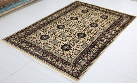 Khan Mohammadi Beige Hand Knotted 57 X 711 Area Rug 700-146963 Image 2