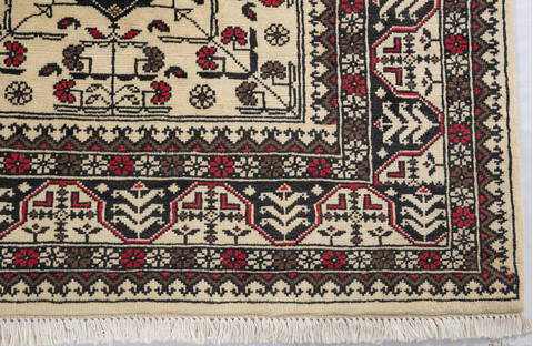 Khan Mohammadi Beige Hand Knotted 57 X 711 Area Rug 700-146963 Image 3