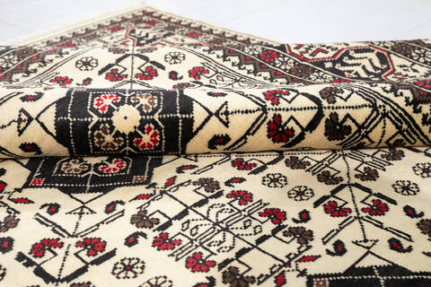 Khan Mohammadi Beige Hand Knotted 57 X 711 Area Rug 700-146963 Image 6