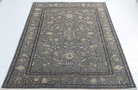Chobi Multicolor Hand Knotted 57 X 710 Area Rug 700-146966 Image 1