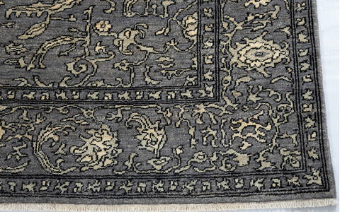 Chobi Multicolor Hand Knotted 57 X 710 Area Rug 700-146966 Image 3