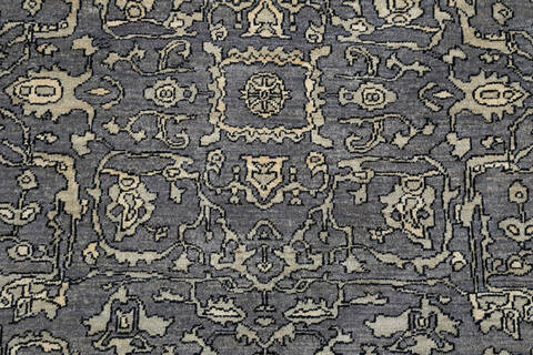 Chobi Multicolor Hand Knotted 57 X 710 Area Rug 700-146966 Image 5