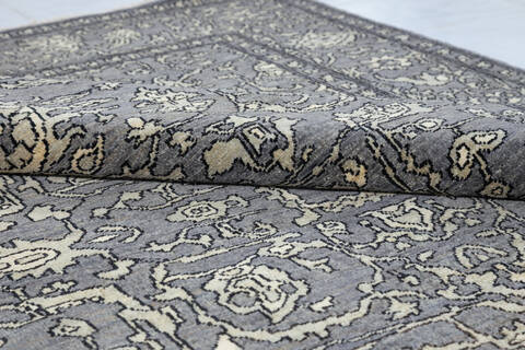 Chobi Multicolor Hand Knotted 57 X 710 Area Rug 700-146966 Image 6