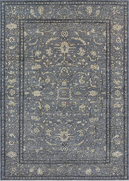 Chobi Multicolor Hand Knotted 5'7" X 7'10"  Area Rug 700-146966