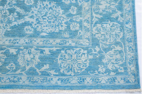 Chobi Blue Hand Knotted 57 X 76 Area Rug 700-146967 Image 3