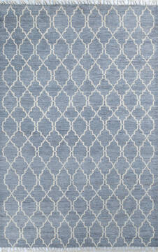 Gabbeh Grey Hand Knotted 6'0" X 9'2"  Area Rug 700-146970