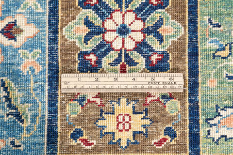 Chobi Blue Hand Knotted 65 X 98 Area Rug 700-146971 Image 8