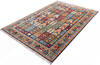 Chobi Blue Hand Knotted 65 X 98 Area Rug 700-146971 Thumb 2