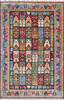 Chobi Blue Hand Knotted 65 X 98 Area Rug 700-146971 Thumb 0