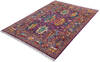 Chobi Purple Hand Knotted 59 X 80  Area Rug 700-146972 Thumb 2