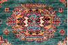 Kazak Green Hand Knotted 55 X 83 Area Rug 700-146974 Thumb 4