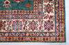 Kazak Green Hand Knotted 55 X 83 Area Rug 700-146974 Thumb 6