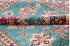 Kazak Green Hand Knotted 55 X 83 Area Rug 700-146974 Thumb 7