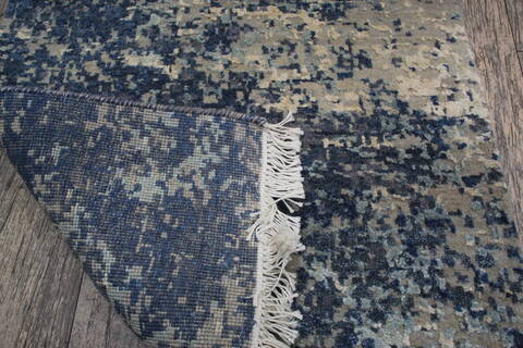 Jaipur Blue Square Hand Knotted 20 X 20 Area Rug 124-146984 Image 3