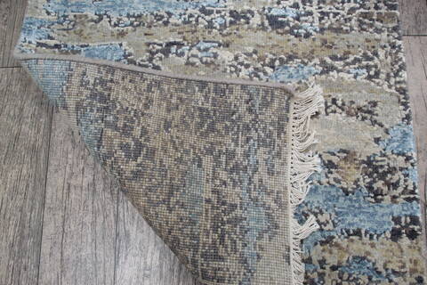Jaipur Grey Hand Knotted 20 X 30 Area Rug 124-146986 Image 5