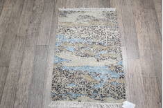 Jaipur Grey Hand Knotted 2'0" X 3'0"  Area Rug 124-146986