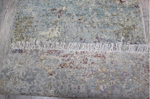 Jaipur Grey Runner Hand Knotted 26 X 311 Area Rug 124-146990 Image 6
