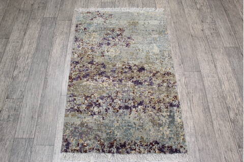 Jaipur Grey Runner Hand Knotted 26 X 311 Area Rug 124-146991 Image 0