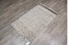 Jaipur White Runner Hand Knotted 26 X 40  Area Rug 124-146994 Thumb 2