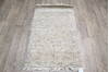Jaipur White Runner Hand Knotted 26 X 40 Area Rug 124-146994 Thumb 0