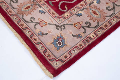 Pak-Persian Red Hand Knotted 60 X 90 Area Rug 700-146996 Image 4