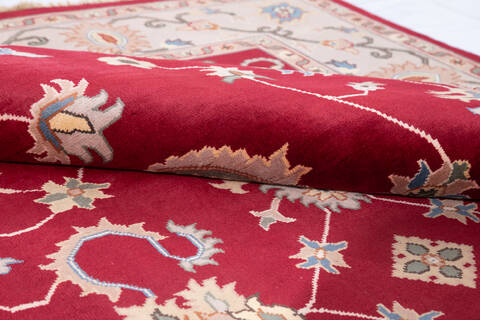 Pak-Persian Red Hand Knotted 60 X 90 Area Rug 700-146996 Image 6
