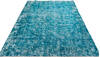 Overdyed Green Hand Knotted 711 X 104  Area Rug 700-146998 Thumb 1