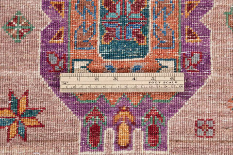 Chobi Brown Hand Knotted 58 X 83 Area Rug 700-147000 Image 8