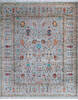 Chobi Grey Hand Knotted 81 X 100 Area Rug 700-147009 Thumb 0
