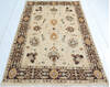 Chobi Beige Hand Knotted 40 X 511 Area Rug 700-147010 Thumb 1