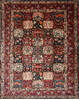 Bakhtiar Red Hand Knotted 85 X 105  Area Rug 700-147017 Thumb 0