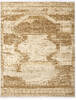 Geometric Brown Hand Knotted 80 X 100 Area Rug 254-147020 Thumb 3