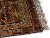 Geometric Brown Hand Knotted 80 X 100  Area Rug 700-147024 Thumb 2