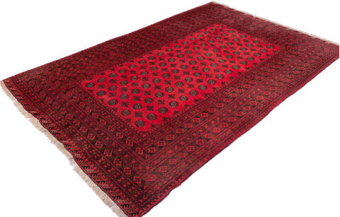 Khan Mohammadi Red Hand Knotted 66 X 911 Area Rug 700-147027 Image 2