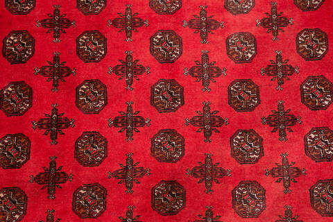 Khan Mohammadi Red Hand Knotted 66 X 911 Area Rug 700-147027 Image 5