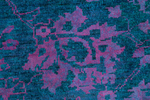 Chobi Blue Hand Knotted 57 X 78 Area Rug 700-147028 Image 5