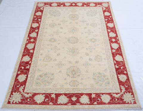 Chobi Beige Hand Knotted 311 X 510 Area Rug 700-147030 Image 1