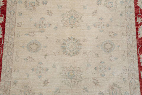 Chobi Beige Hand Knotted 311 X 510 Area Rug 700-147030 Image 4