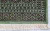 Bokhara Green Hand Knotted 42 X 62  Area Rug 700-147032 Thumb 4