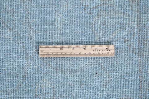 Chobi Blue Hand Knotted 80 X 97 Area Rug 700-147035 Image 6