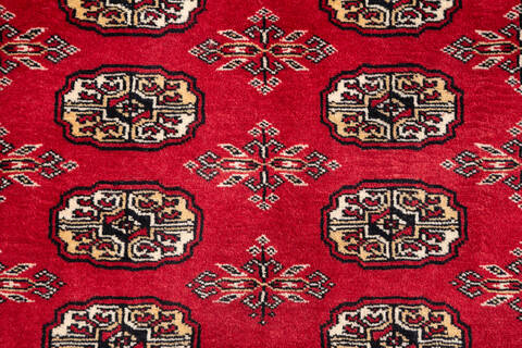 Bokhara Red Hand Knotted 41 X 510 Area Rug 700-147036 Image 5