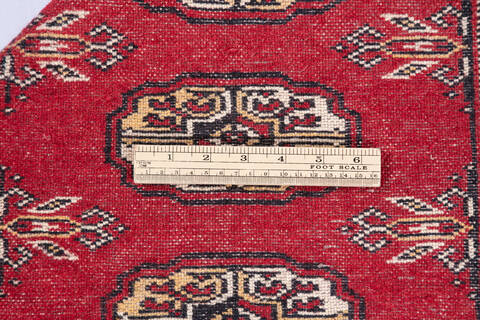 Bokhara Red Hand Knotted 41 X 510 Area Rug 700-147036 Image 7
