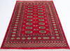 Bokhara Red Hand Knotted 41 X 510 Area Rug 700-147036 Thumb 1