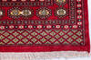 Bokhara Red Hand Knotted 41 X 510  Area Rug 700-147036 Thumb 4