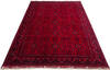 Khan Mohammadi Red Hand Knotted 68 X 95  Area Rug 700-147037 Thumb 1